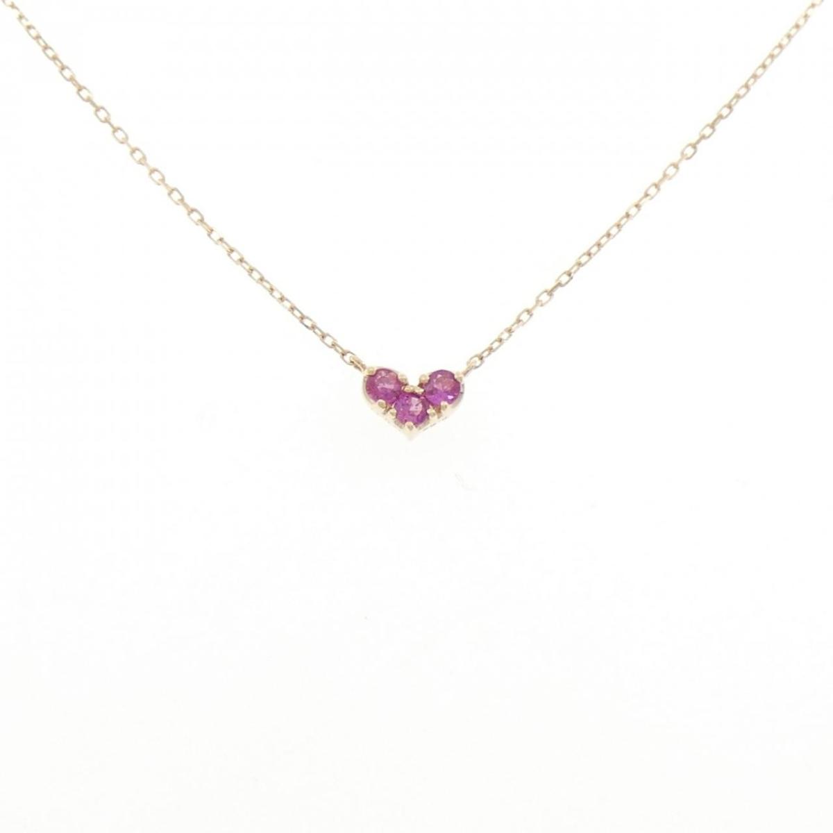 ポンテヴェキオ ルビー ネックレス 0.11CT【中古】