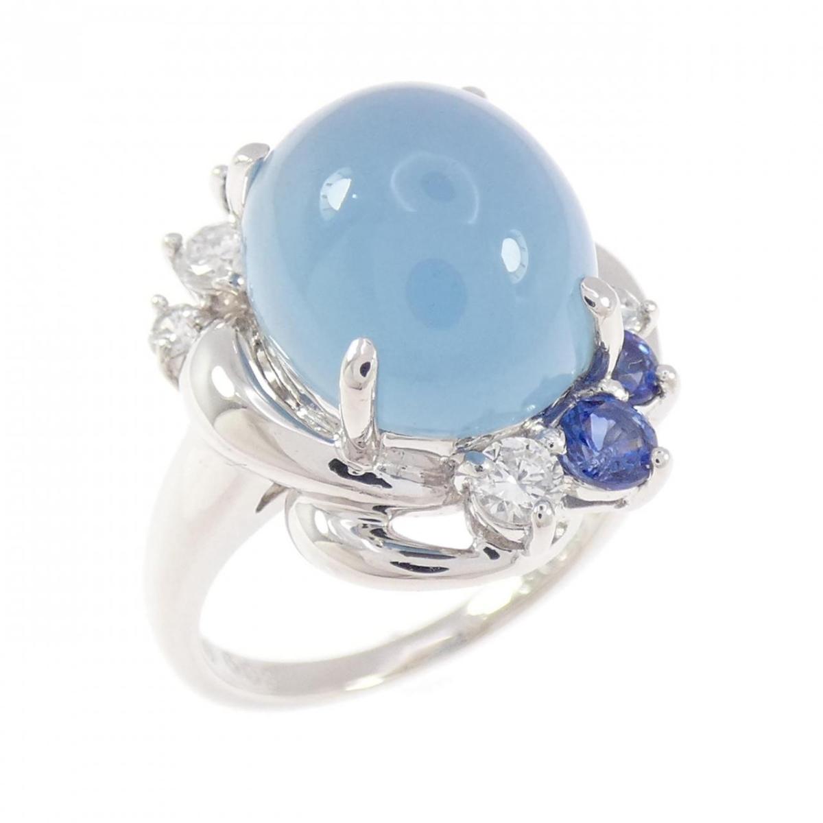 PT900 アクアマリン リング 6.03CT【中古】|KOMEHYO ONLINESTORE 店