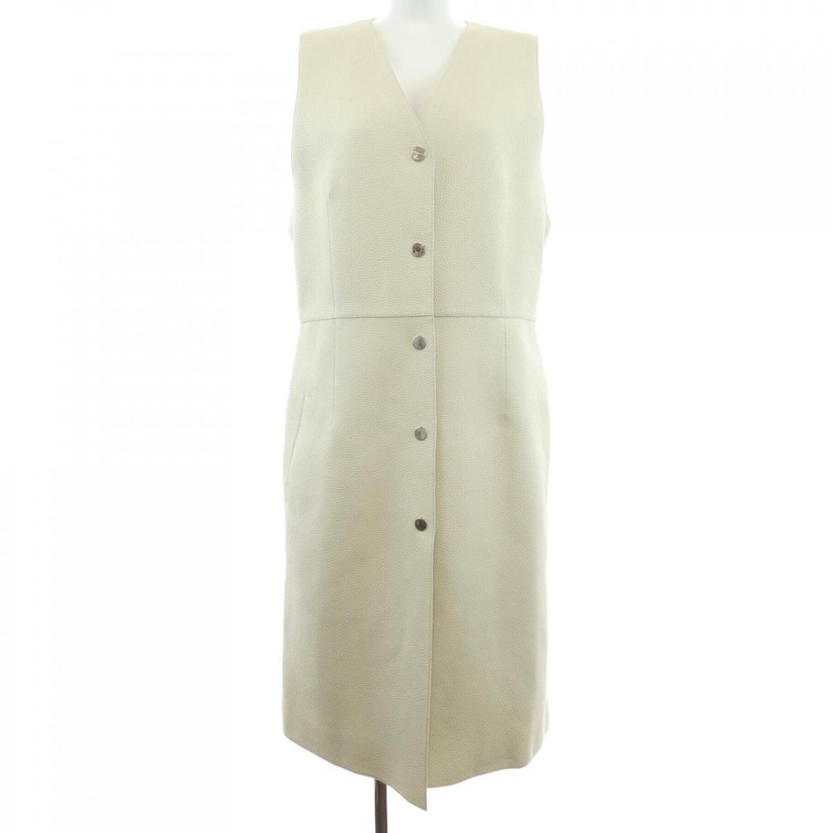 エルメス HERMES クルー･ド･セル 4H1207D2 ロングベスト【中古】
