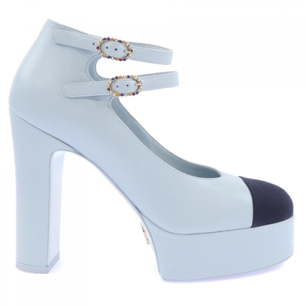シャネル CHANEL メリージェーン MARY JANES G46433B20275 パンプス【中古】
