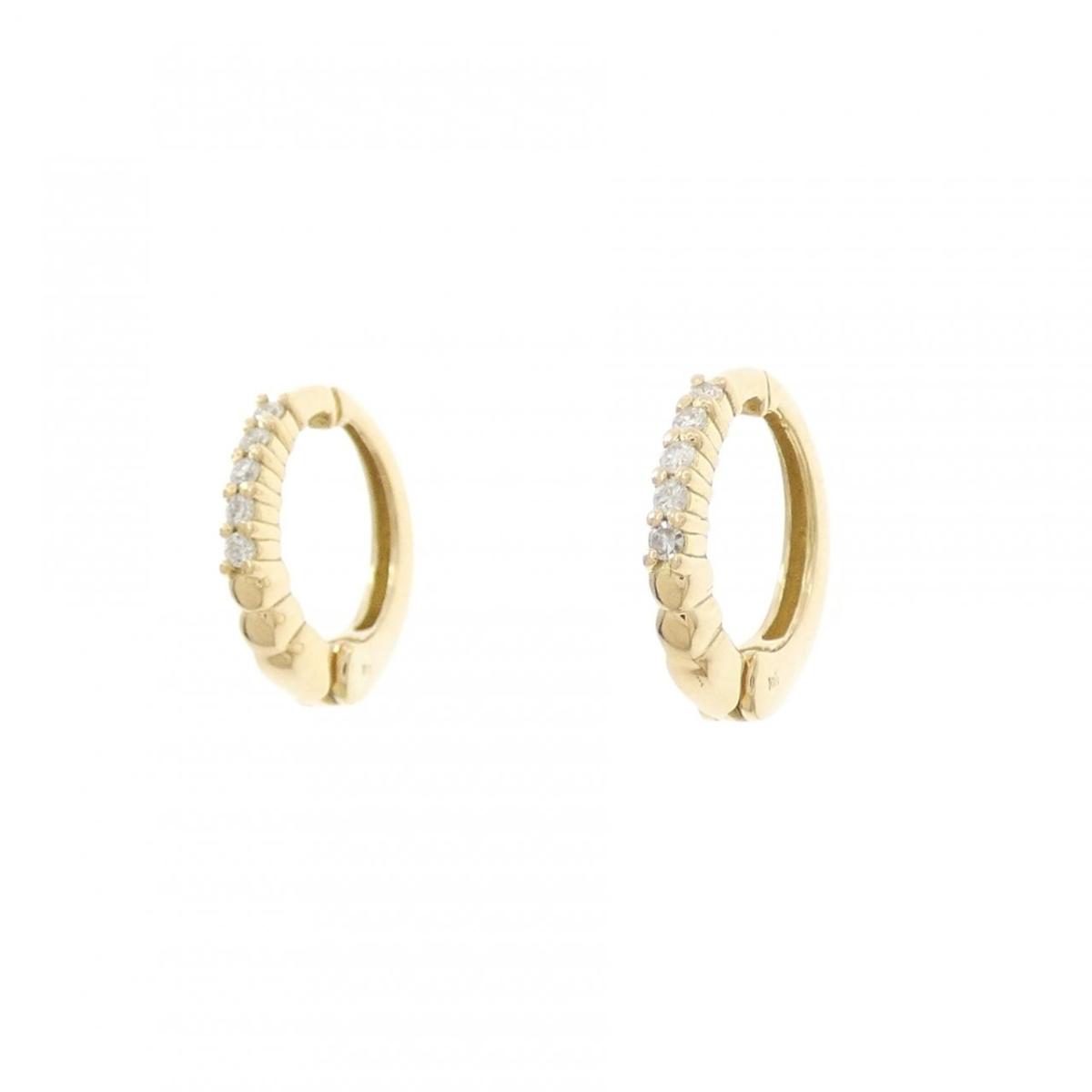 K18YG ダイヤモンド ピアス 0.10CT【中古】｜KOMEHYO ONLINESTORE 店