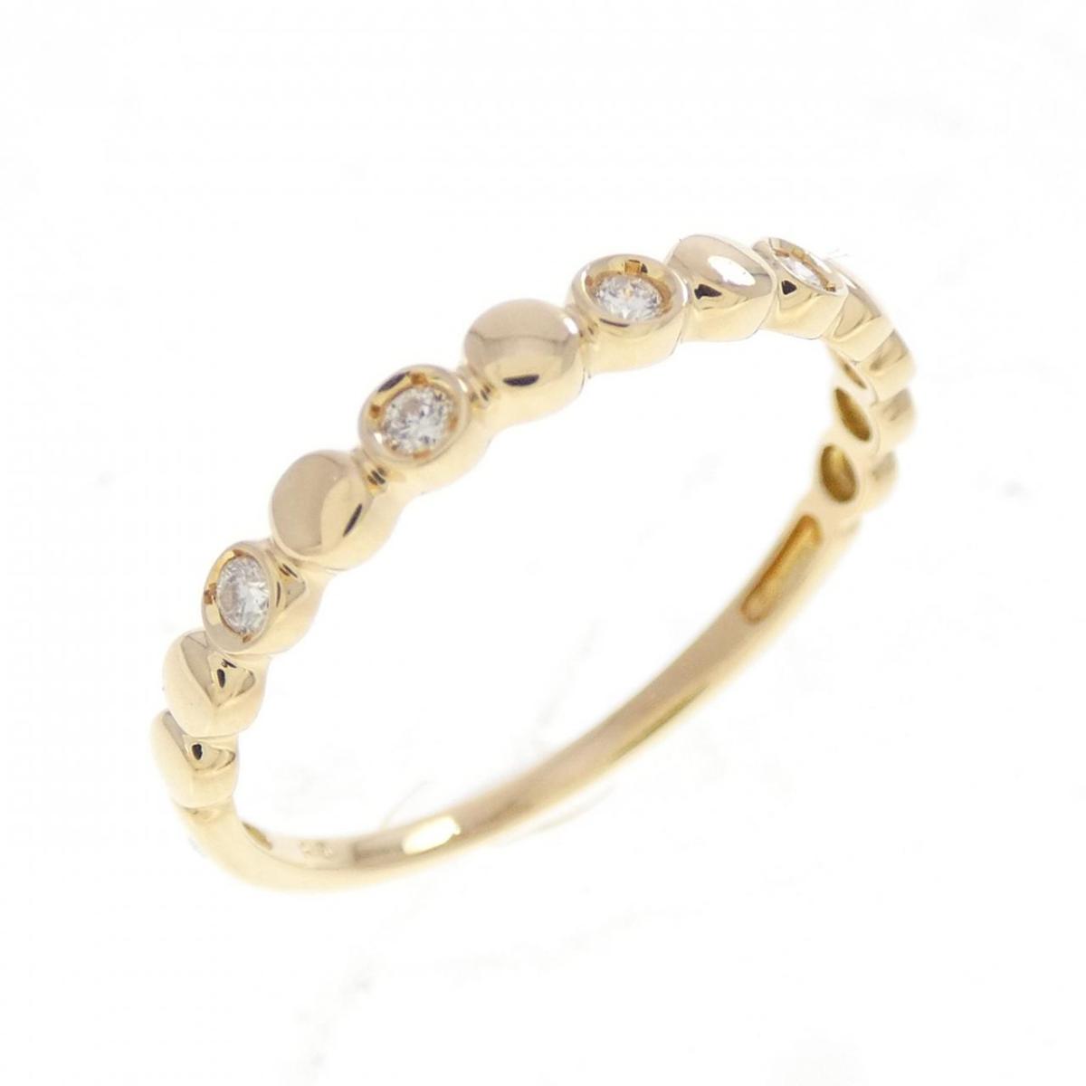 K18YG ダイヤモンド リング【中古】 36,140円