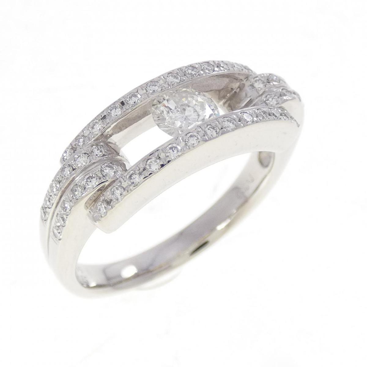 PT900 ダイヤモンド リング 0.35CT【中古】