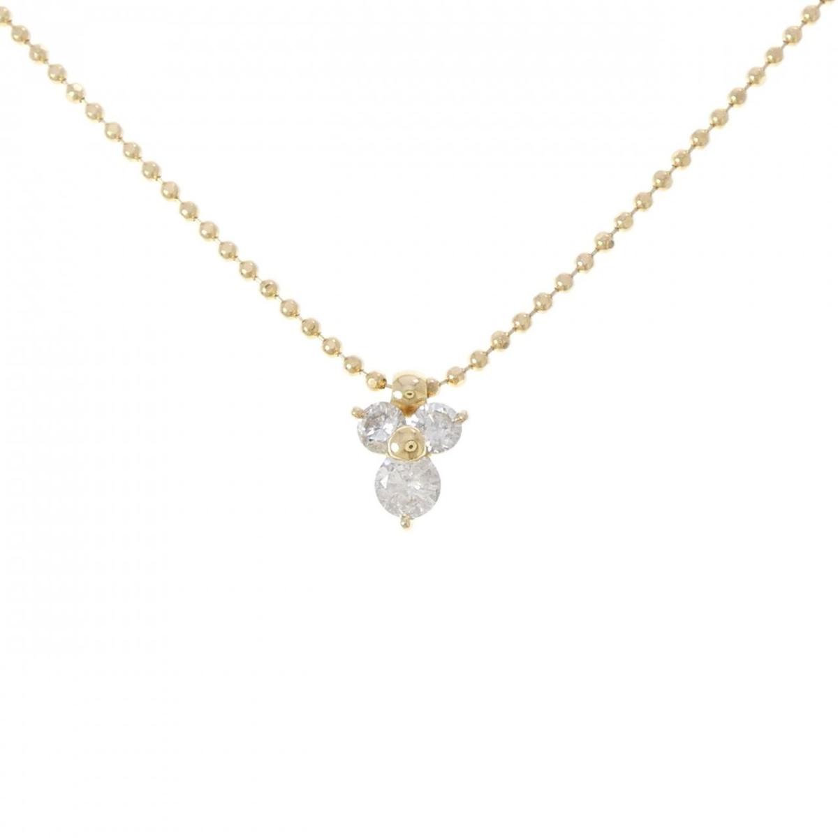 K18YG ダイヤモンド ネックレス 0.61CT【中古】 100,300円