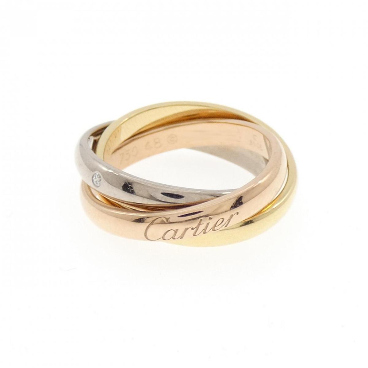 カルティエ トリニティ リング【中古】