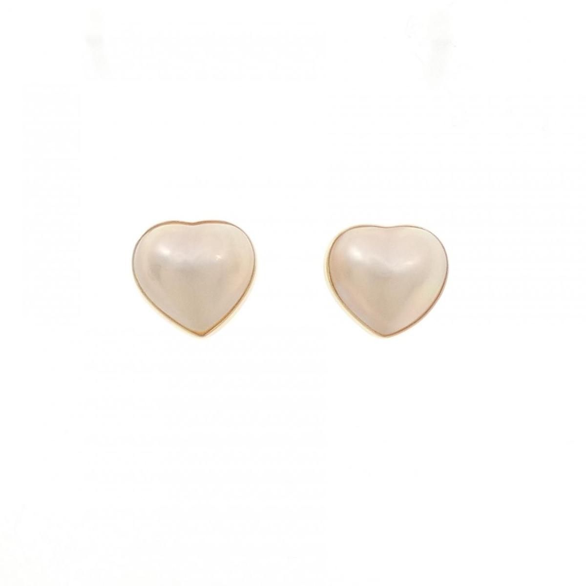 K18YG ハート マベパール ピアス【中古】｜KOMEHYO ONLINESTORE 店