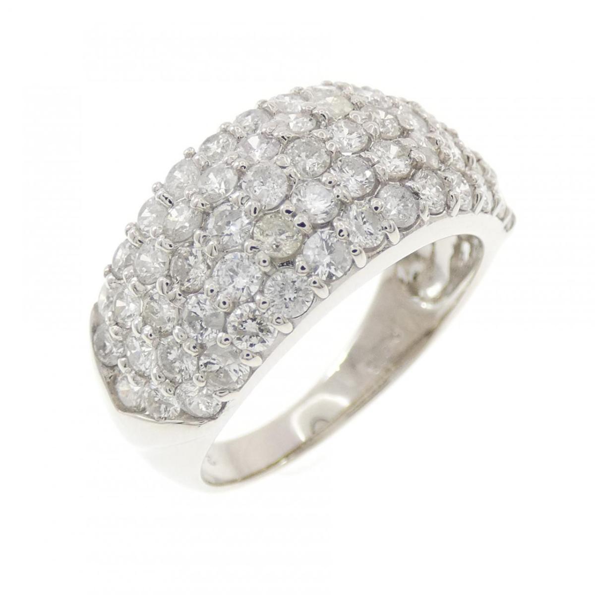 PT900 パヴェ ダイヤモンド リング 2.00CT【中古】｜KOMEHYO ONLINESTORE 店