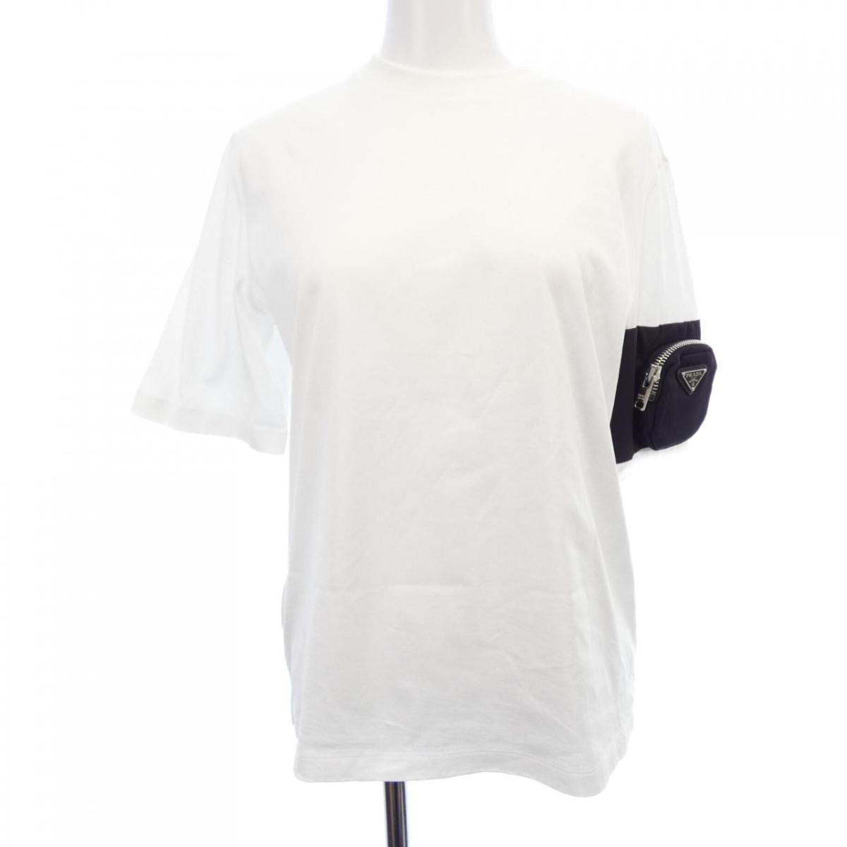 プラダ PRADA ３角形ロゴタイプ 135683 S202 1XBH プルオーバー【中古】