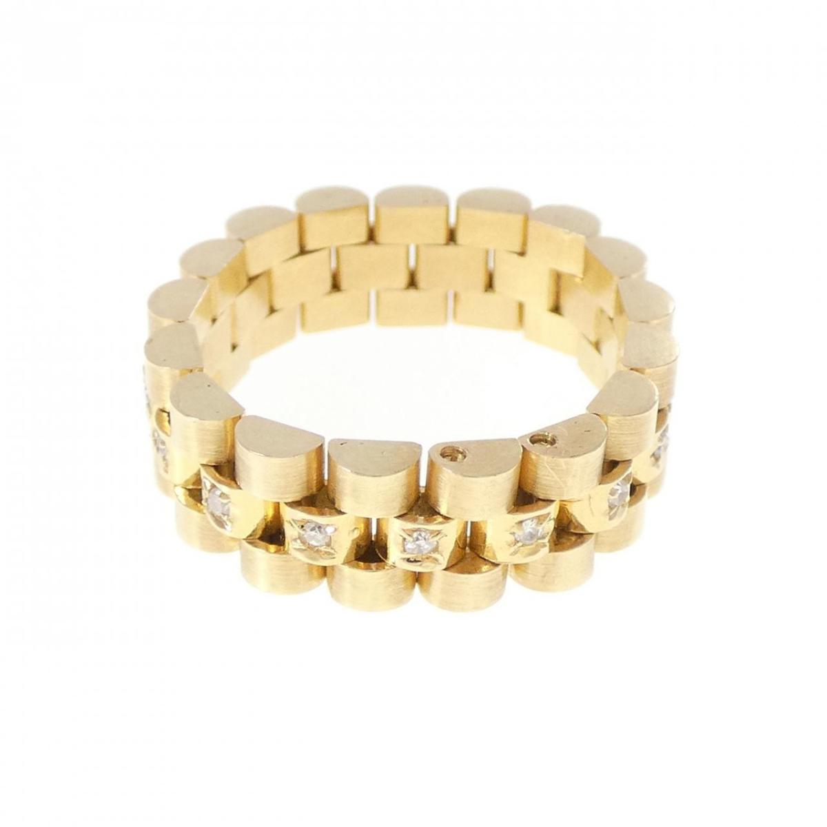 750YG ダイヤモンド リング 0.10CT【中古】 150,300円