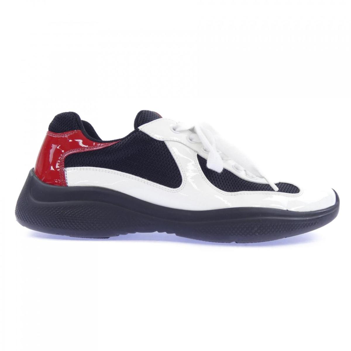 プラダ PRADA 4E3400 スニーカー【中古】
