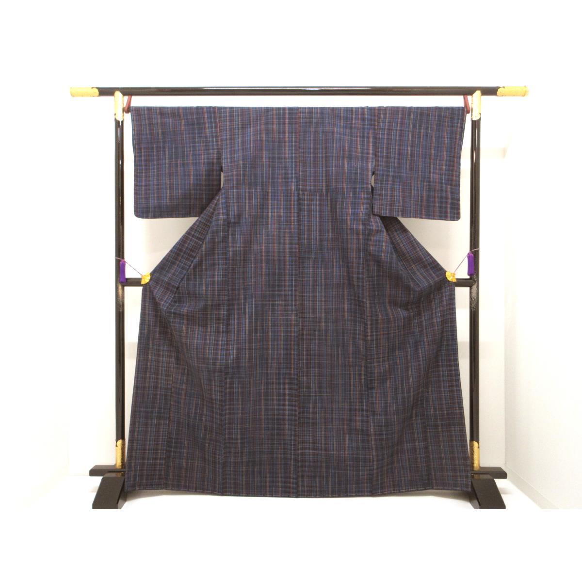 【未当てはめる品】紬 端布付【郡上紬】【中古】
