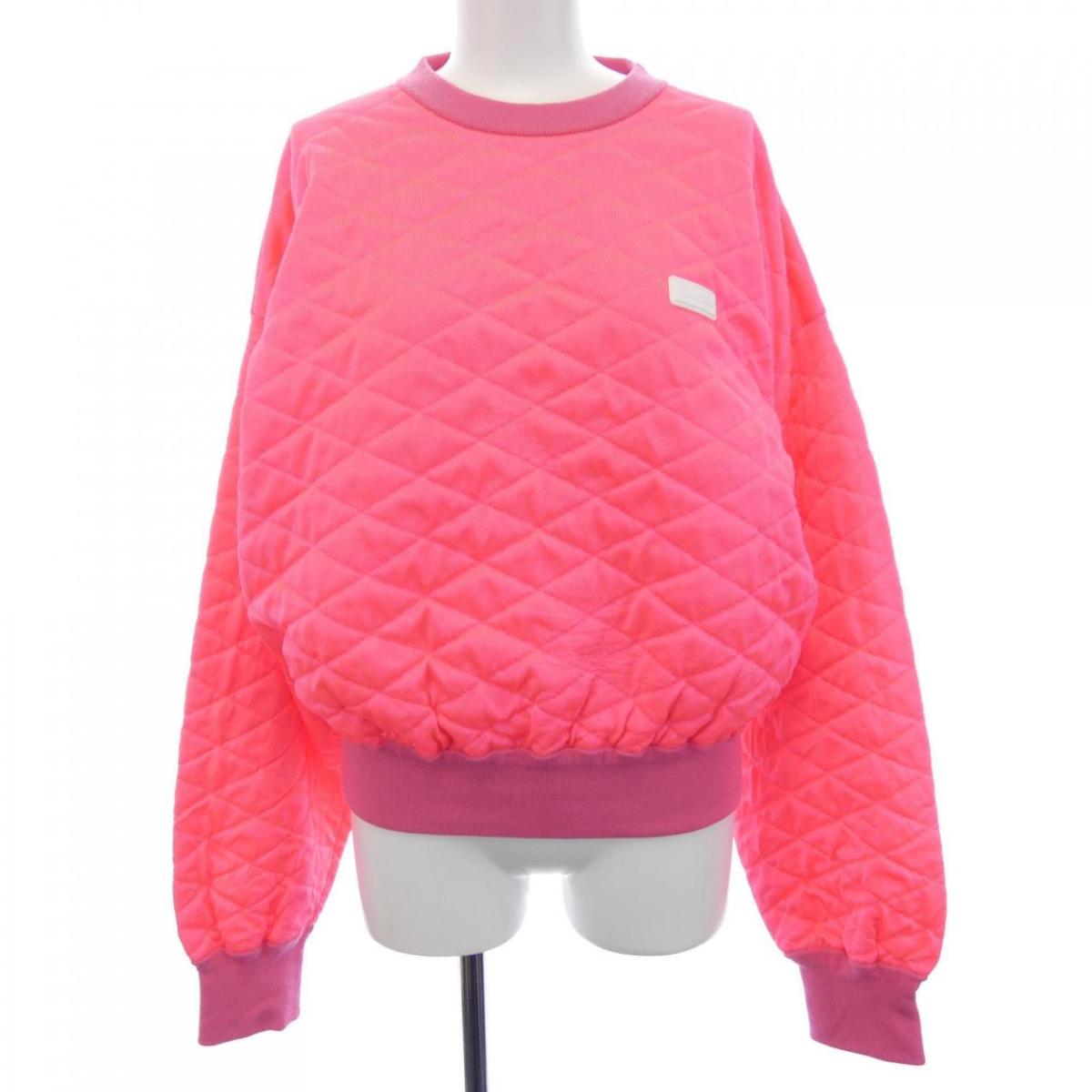 ルイヴィトン LOUIS VUITTON ホットピンクキルテッドプルオーバー FNKL06PT9 トップス【中古】