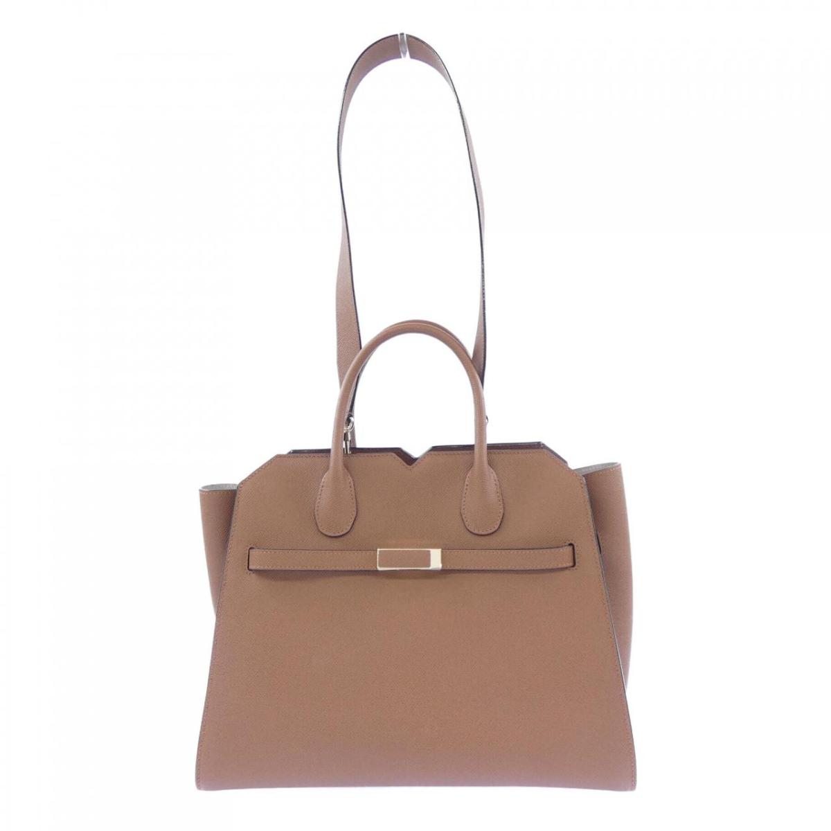 ヴァレクストラ VALEXTRA 2ハンドルミラノバッグ MILANO WBMI0007010LOC99 BAG【中古】