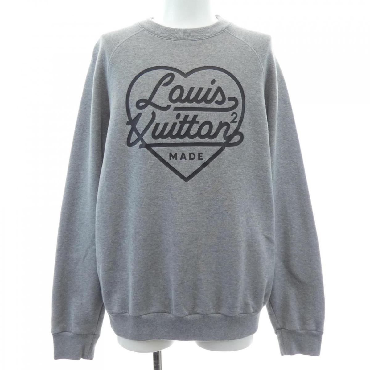ルイヴィトン LOUIS VUITTON プリンテッドハートスウェットシャツ NIGO HMY02WUYR 汗水【中古】
