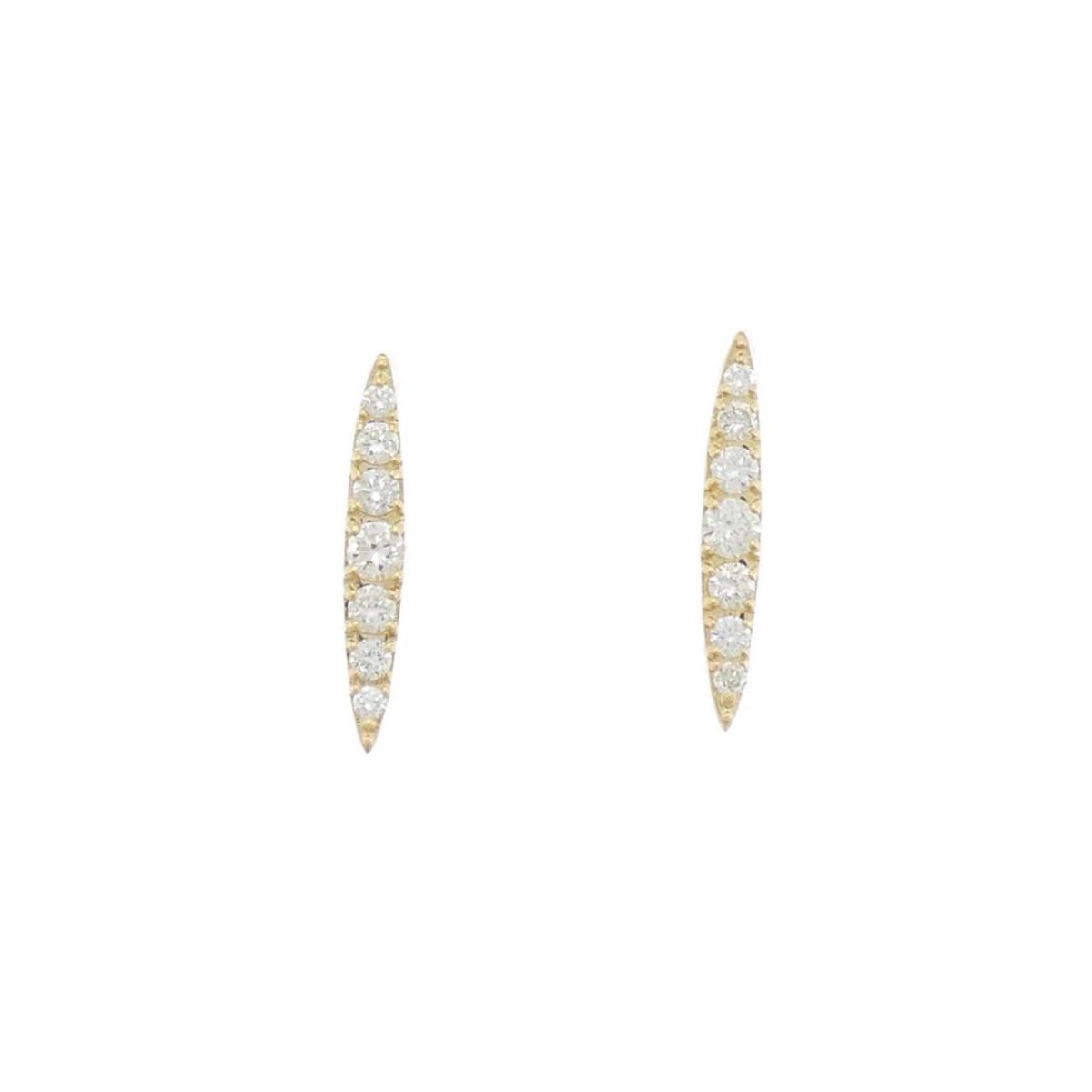 【リメイク】K18YG ダイヤモンド ピアス 0.30CT【中古】｜KOMEHYO ONLINESTORE 店