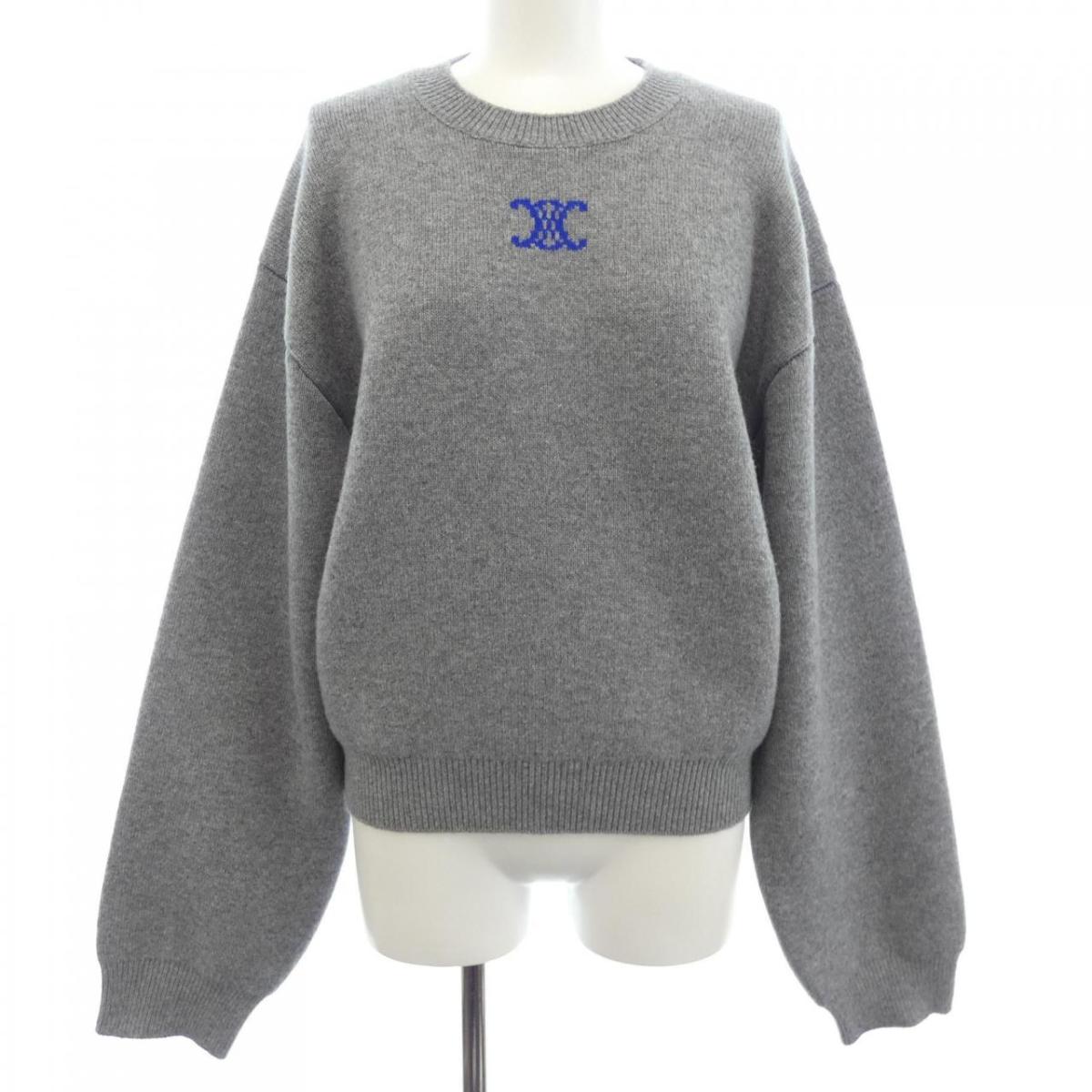 セリーヌ CELINE トリオンフジャカード RY0M40X73 ニット【中古】｜KOMEHYO ONLINESTORE 店 71,830円