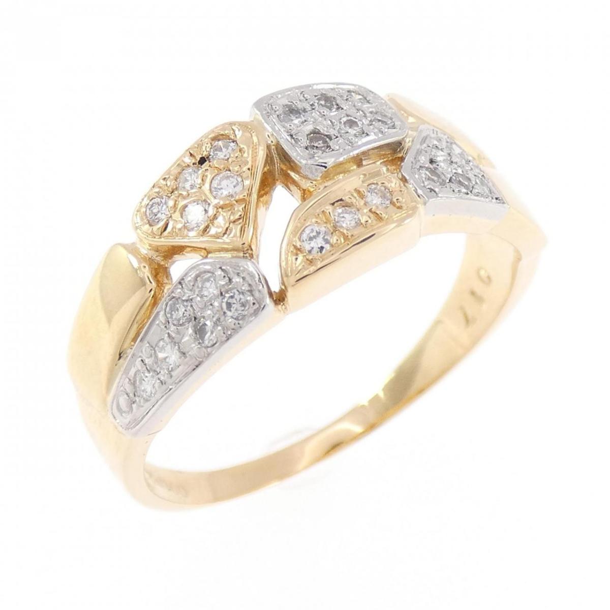 K18YG/PM900 ダイヤモンド リング 0.17CT【中古】｜KOMEHYO ONLINESTORE 店 100,300円