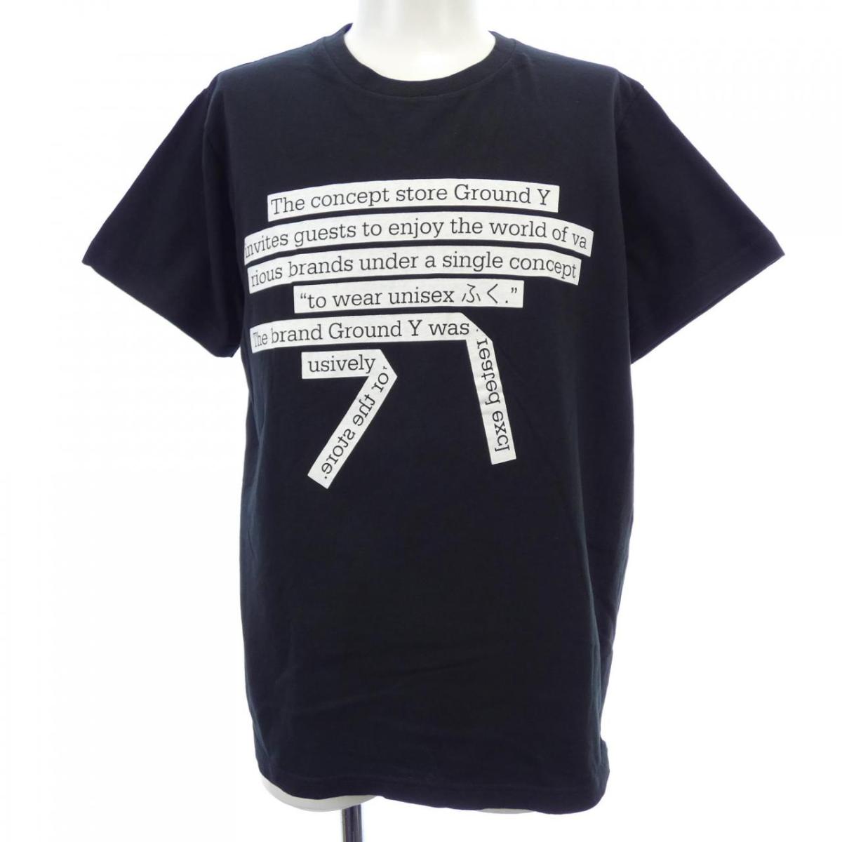 グラウンドワイ GROUND Y GV-T56-085 Tシャツ【中古】｜KOMEHYO ONLINESTORE 店