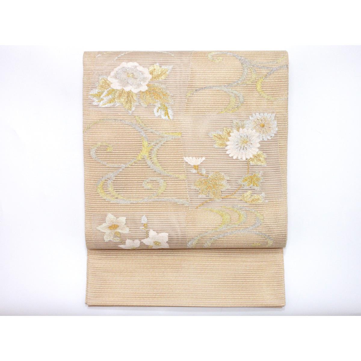 夏袋帯 絽綴織【中古】