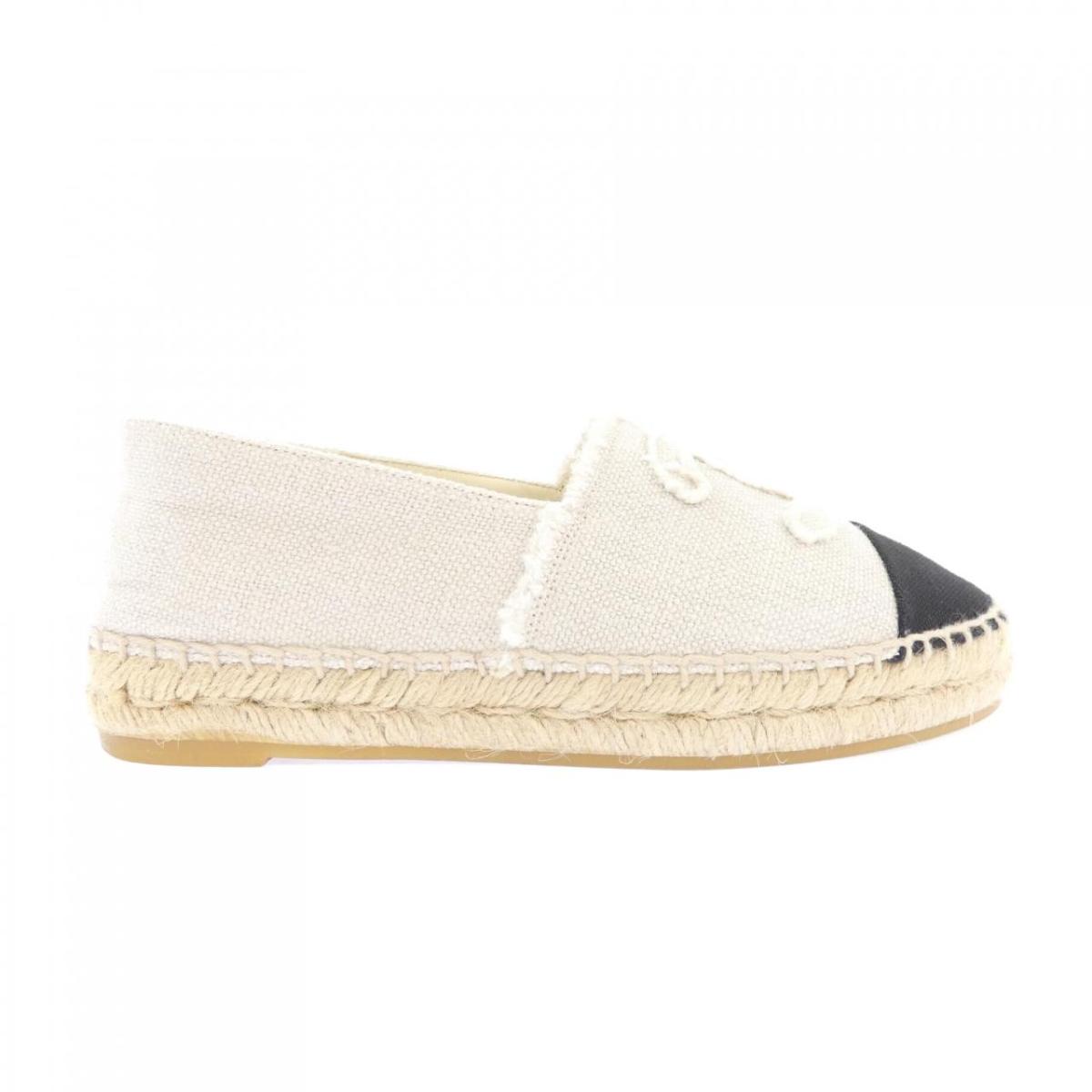 シャネル CHANEL エスパドリーユ ESPADRILLES G29762X01400 シューズ【中古】