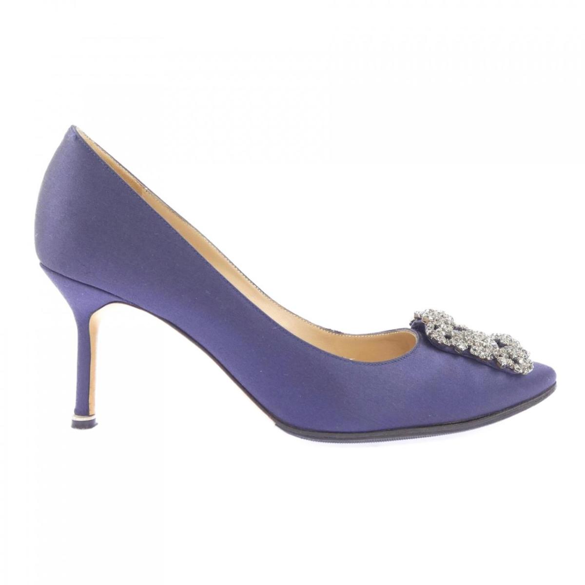 マノロブラニク MANOLO BLAHNIK HANGISI 70 ハンギシ パンプス【中古】