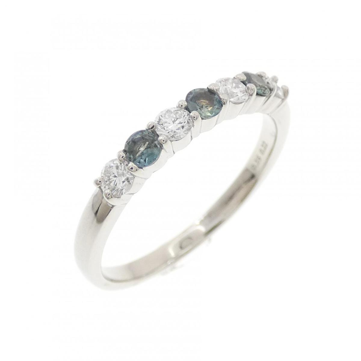 PT900 アレキサンドライト リング 0.16CT【中古】｜KOMEHYO ONLINESTORE 店