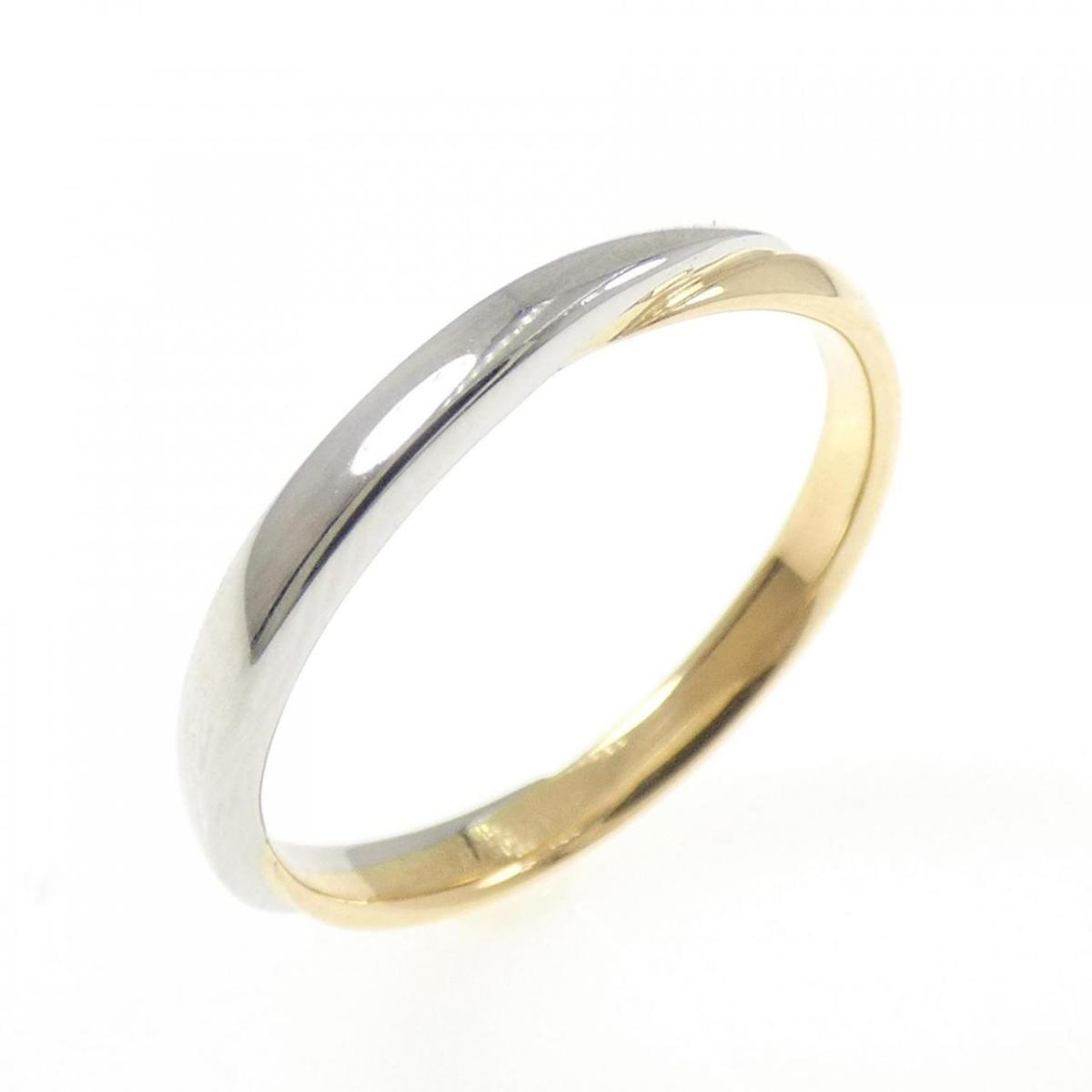 スタージュエリー K18YG/PT950 リング【中古】|KOMEHYO ONLINESTORE 店