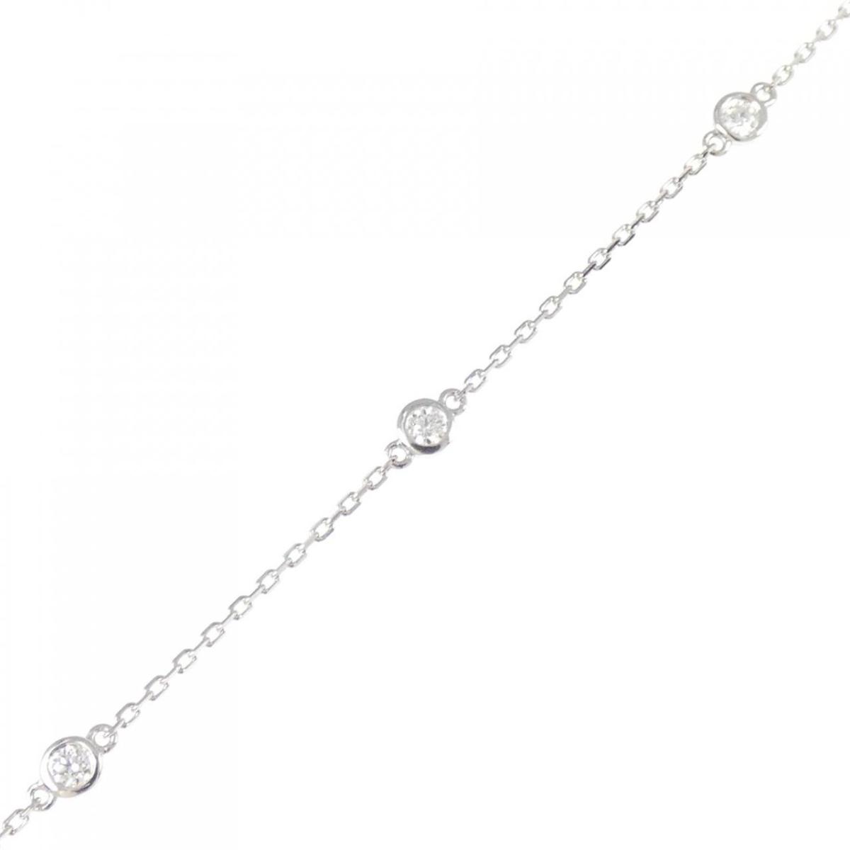 PT850 ダイヤモンド ブレスレット 0.25CT【中古】|KOMEHYO ONLINESTORE 店