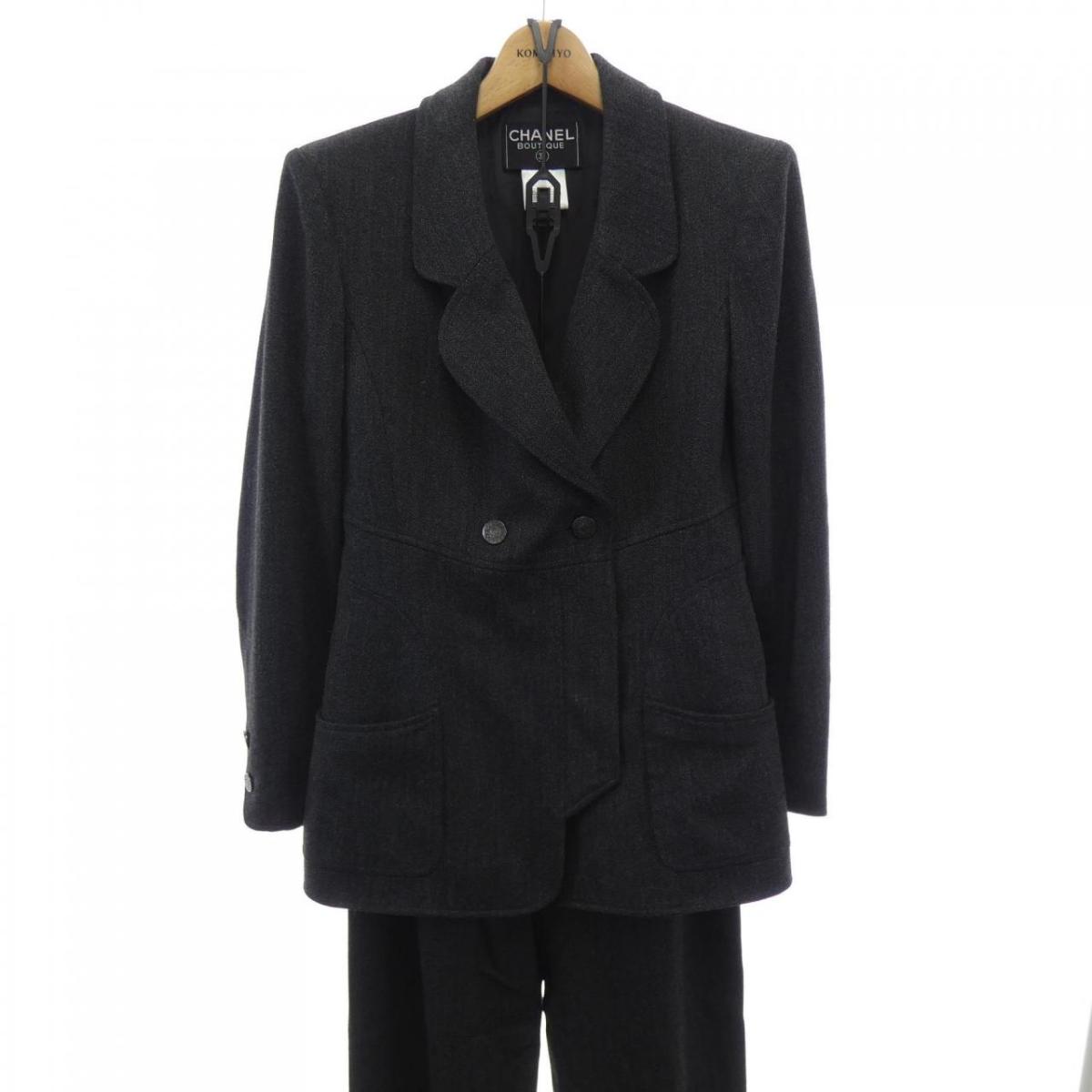 【ヴィンテージ】シャネル CHANEL P09166V05807 97A 背広【中古】