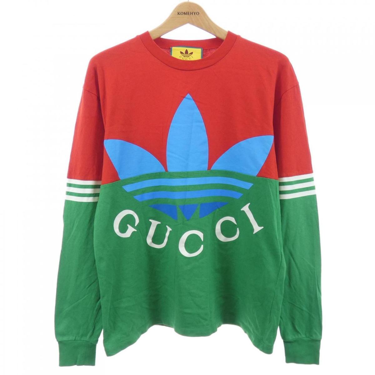 グッチ GUCCI ADIDAS 722947 XJE1I Tシャツ【中古】