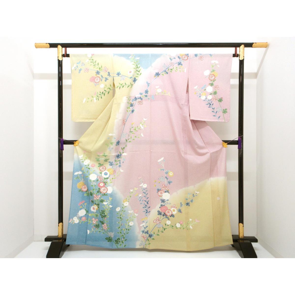 【未使用品】単衣　駒絽訪問着【羽田登喜男】【中古】｜KOMEHYO ONLINESTORE 店