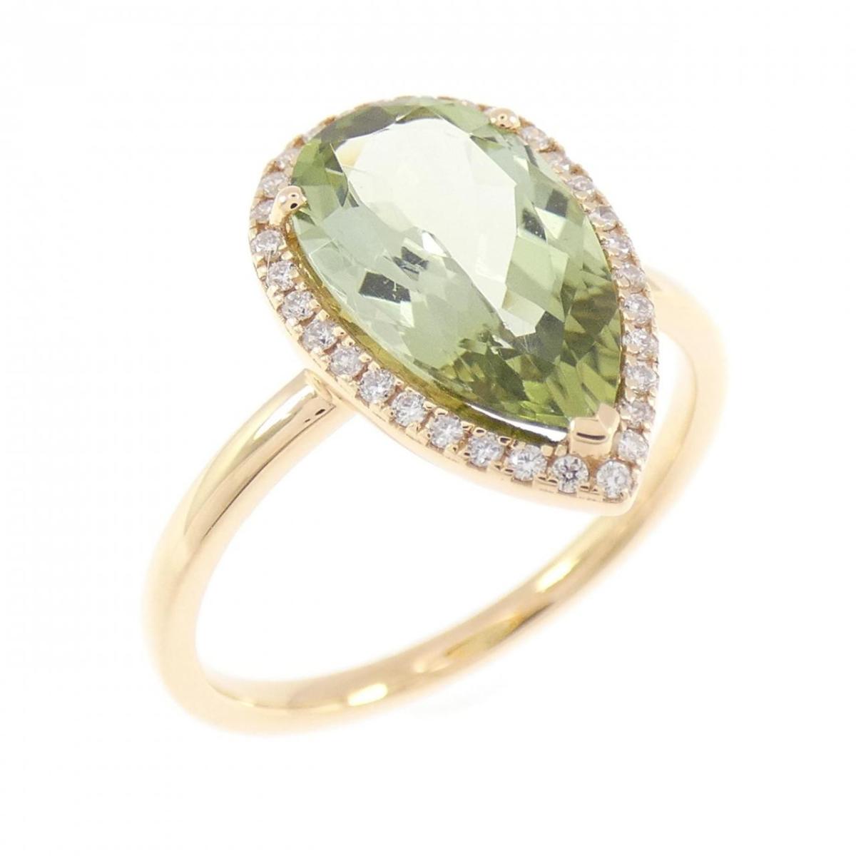 【新品】K18YG トルマリン リング 1.90CT【新品】｜KOMEHYO ONLINESTORE 店 115,300円