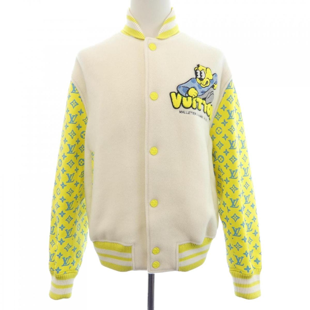 ルイヴィトン LOUIS VUITTON モノグラムプレイグラウンドバーシティブルゾン HOL62EYJ3 上衣【中古】