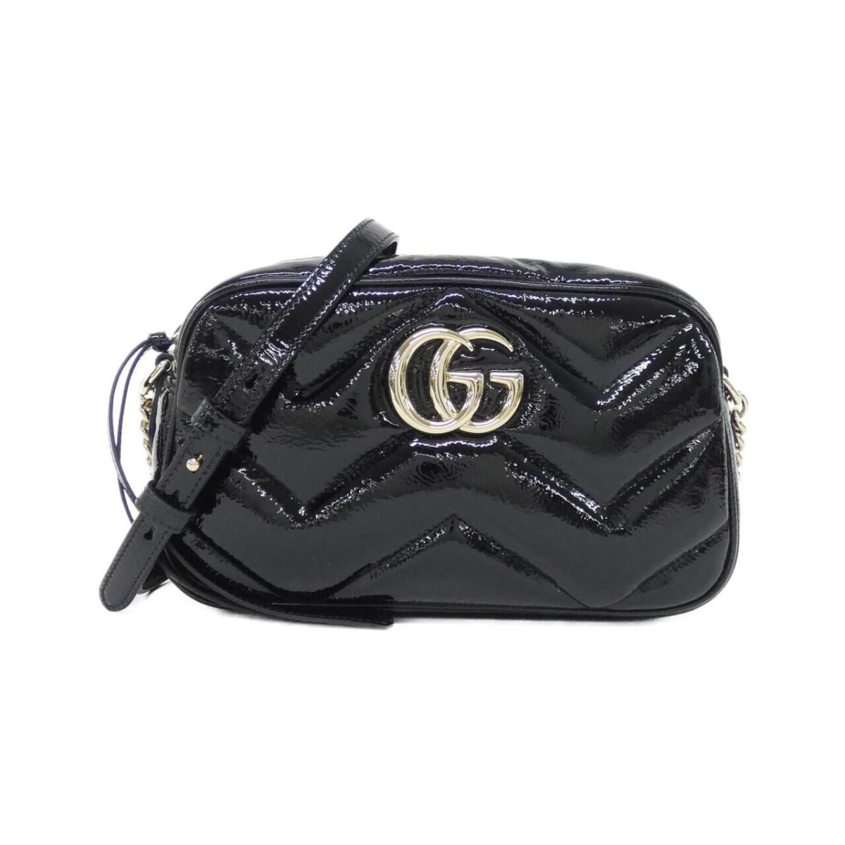 グッチ GG MARMONT 802448 0AABA ショルダーバッグ【中古】