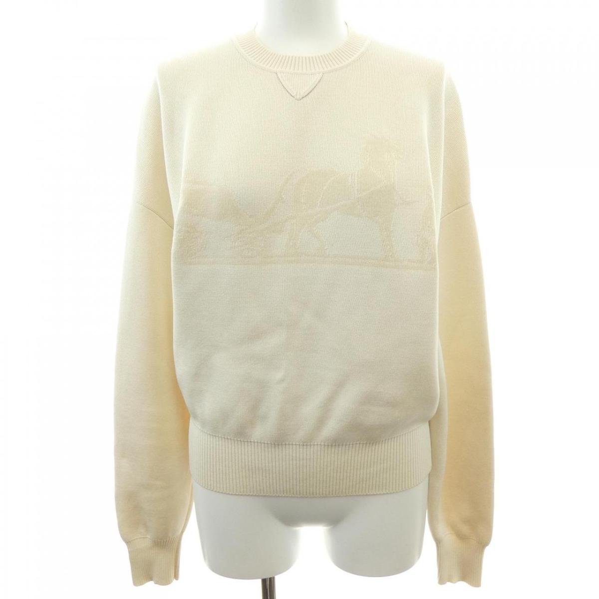 エルメス HERMES カレーシュ *97-7708 編み物【中古】
