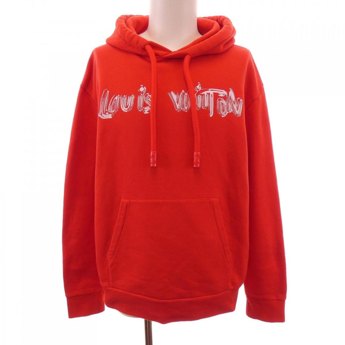 ルイヴィトン LOUIS VUITTON プリントコットンフーディ HQY47WIHN パーカー【中古】