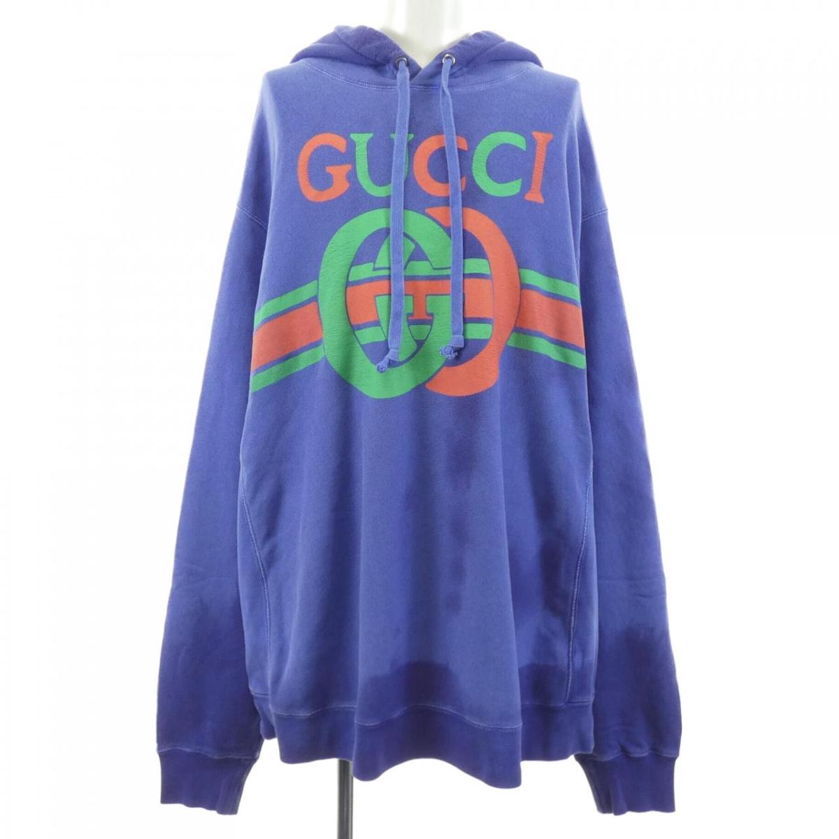グッチ GUCCI インターロッキングG 569828-XJA46 パーカー【中古】