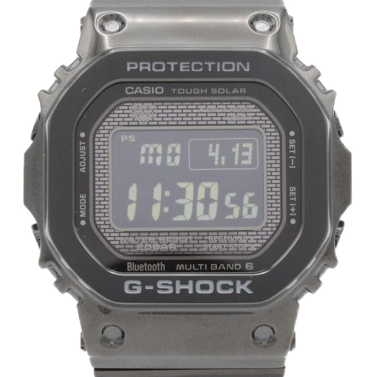 カシオ G-SHOCK 電磁波時辰儀 GMW-B5000GD-1JF SS ソーラークォーツ【中古】
