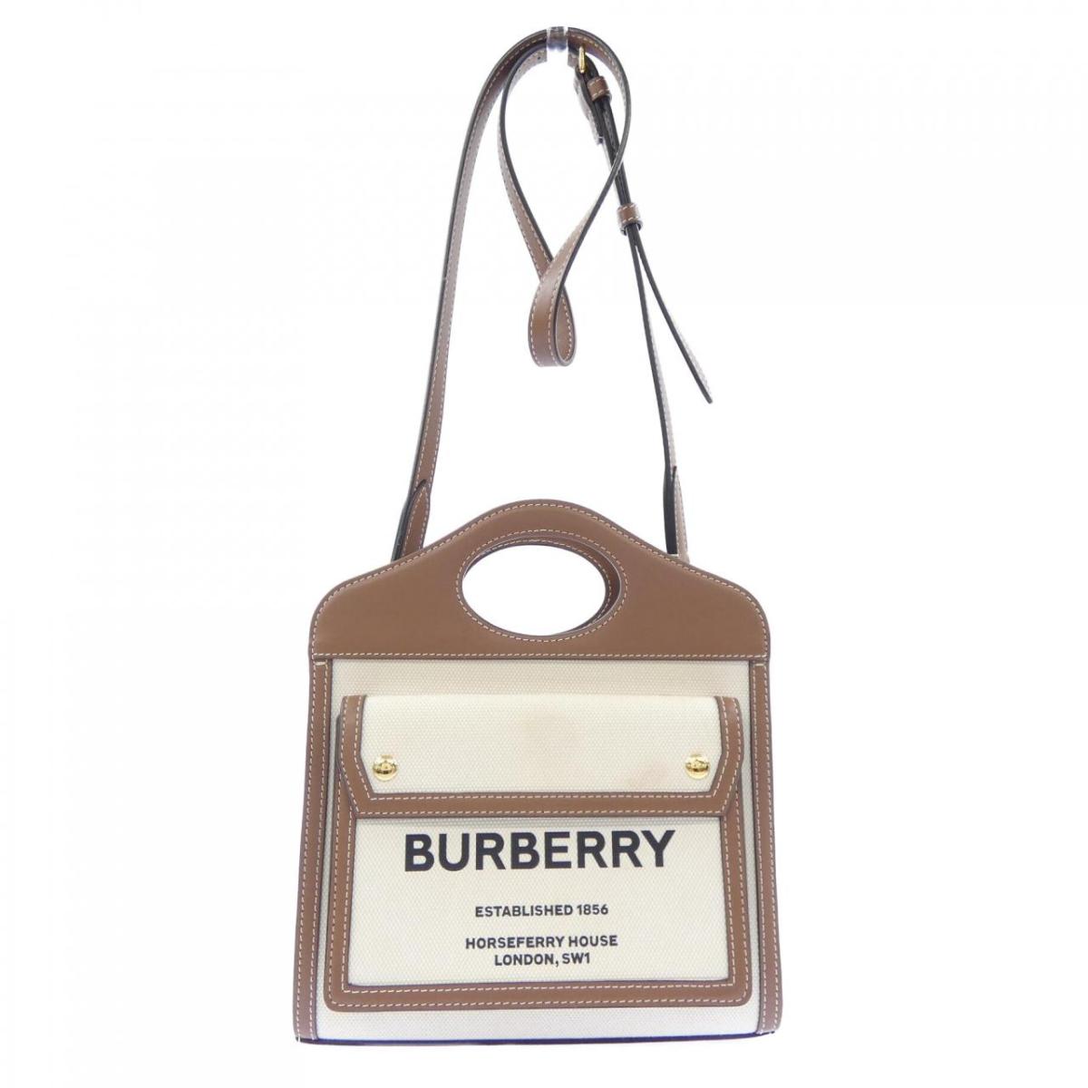 バーバリー BURBERRY 隠し御徒面子 POCKET BAG 80393611 BAG【中古】