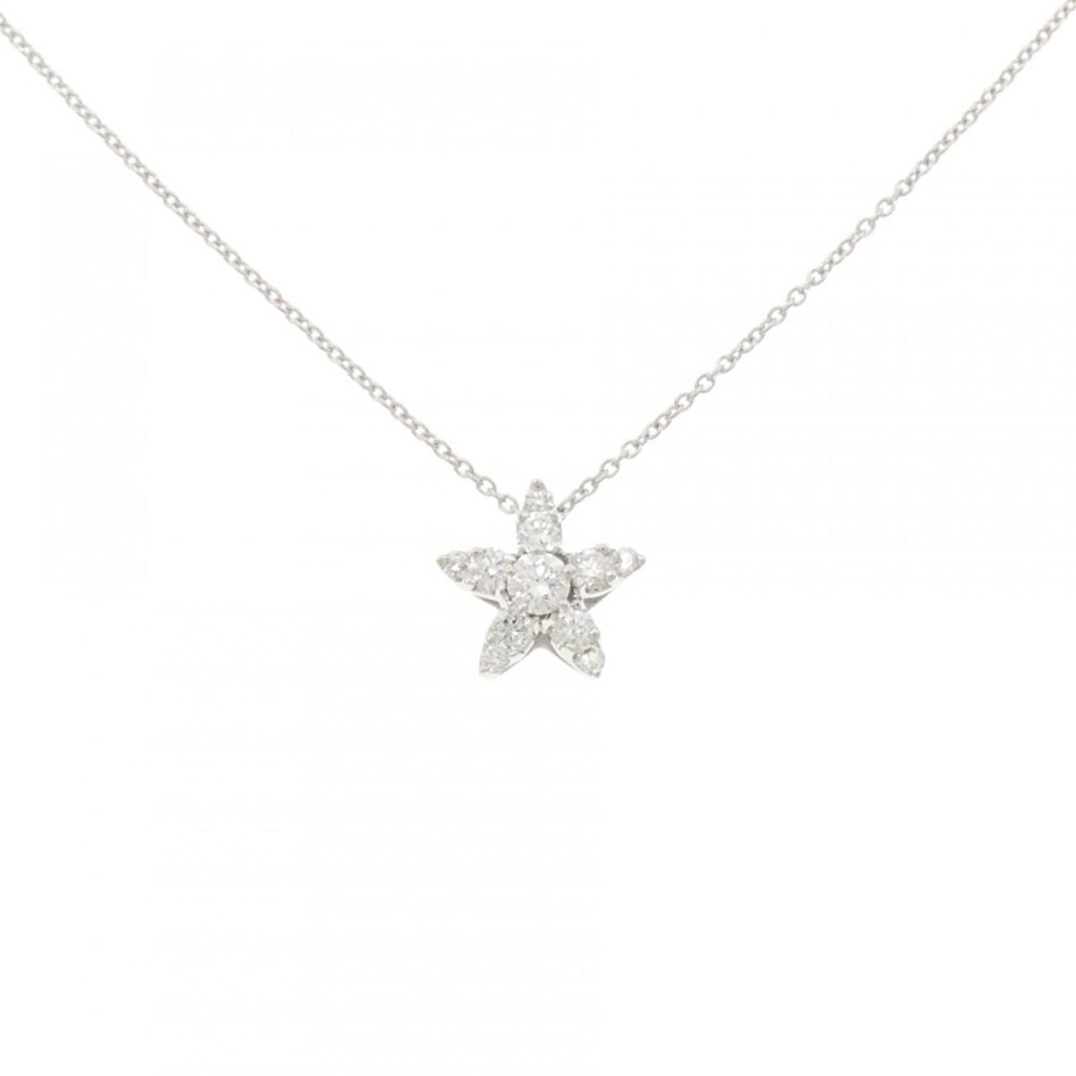 K18WG ダイヤモンド ネックレス【中古】|KOMEHYO ONLINESTORE 店