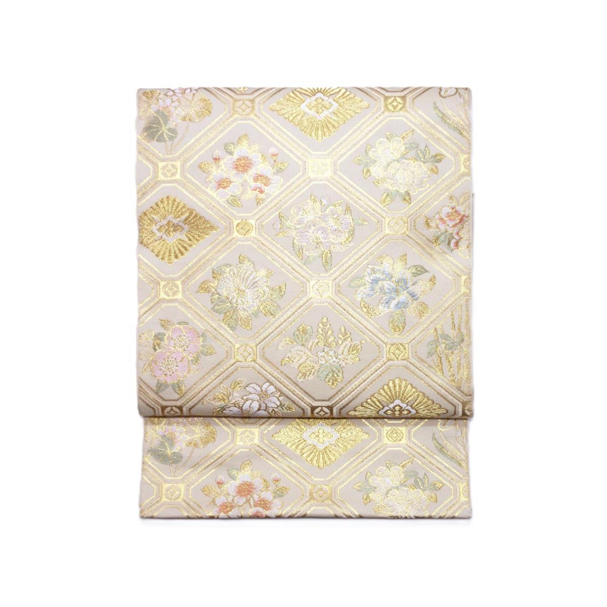 【未当て嵌める品】袋帯 新小石丸 本袋 全通柄【中古】