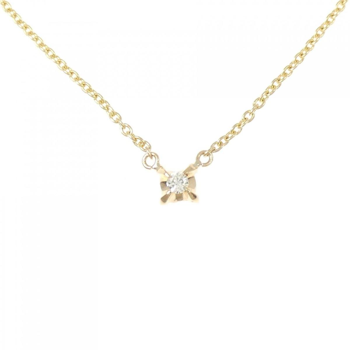 K18YG ダイヤモンド ネックレス 0.05CT【中古】|KOMEHYO ONLINESTORE 店