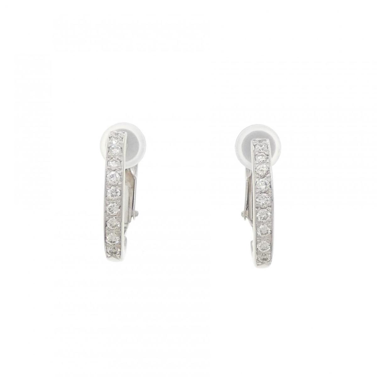 PT900 ダイヤモンド イヤリング 0.25CT【中古】|KOMEHYO ONLINESTORE 店