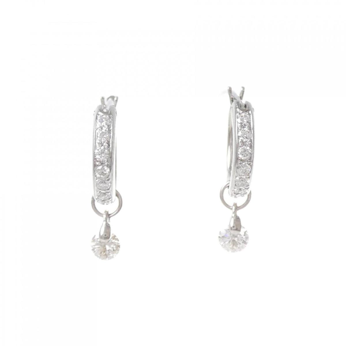 PT900 ダイヤモンド ピアス 0.54CT【中古】|KOMEHYO ONLINESTORE 店