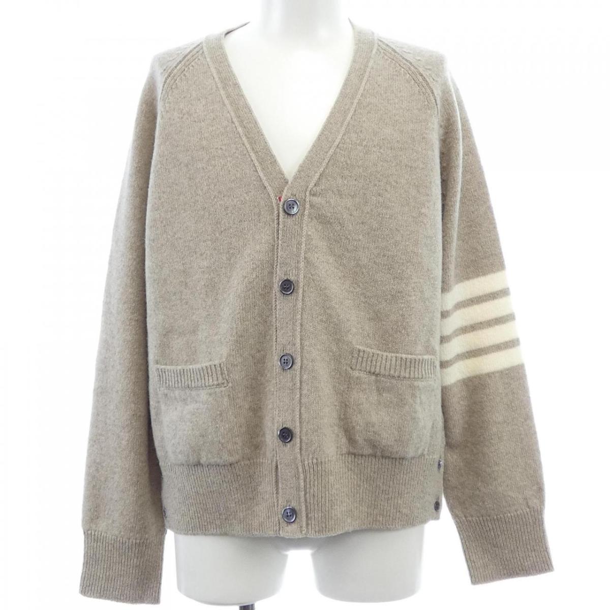 トム赤銅色 THOM BROWNE MKC613A-Y1026 ジレー【中古】