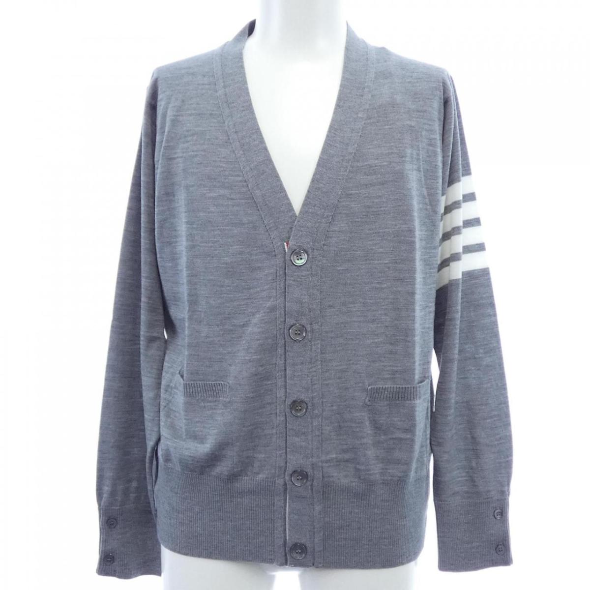 トム赤銅色 THOM BROWNE MKC002A-Y1014 ジレー【中古】