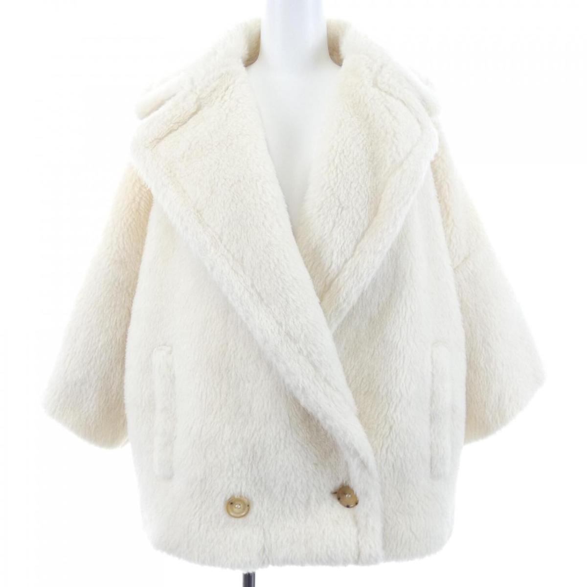 マックスマーラ Max Mara 108101 テディベア 厚地の外套【中古】