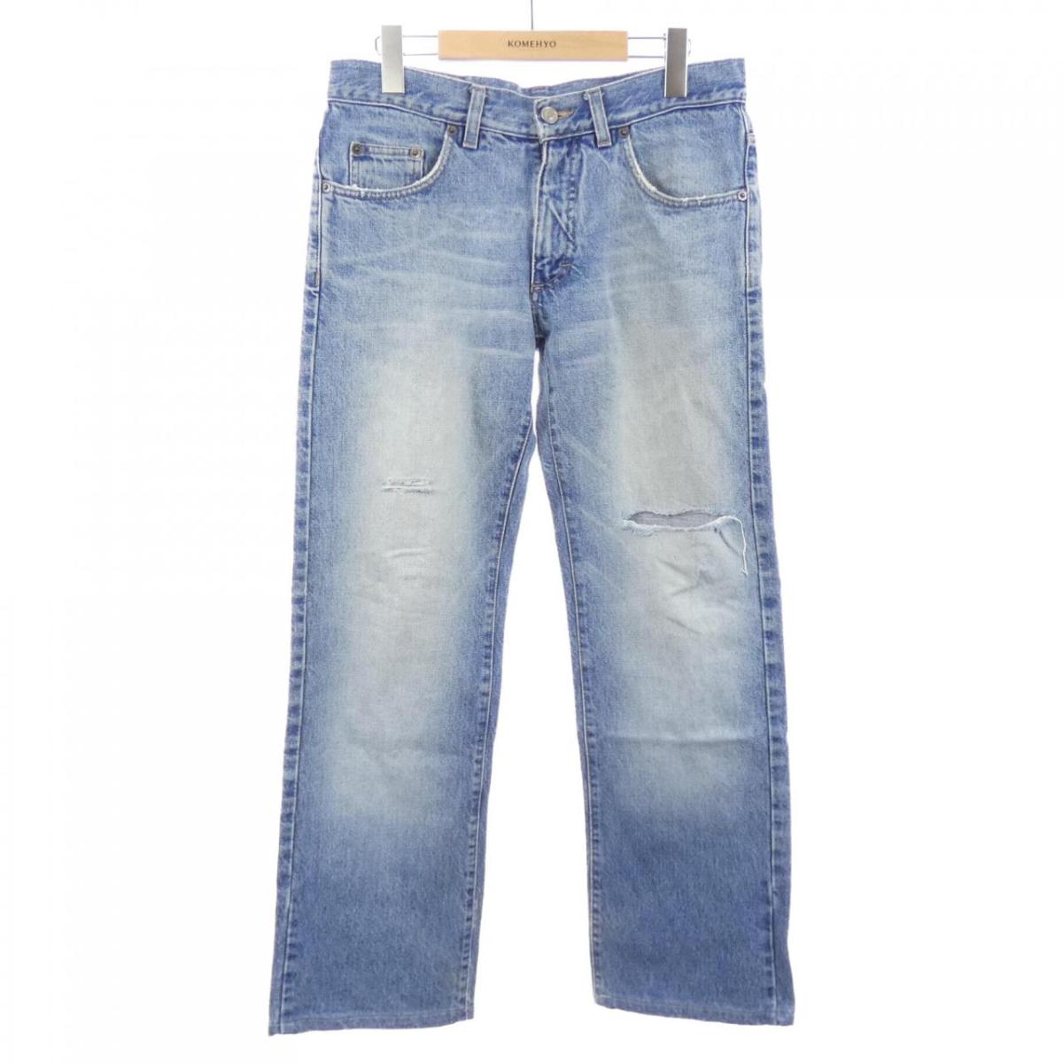 【ヴィンテージ】グッチ GUCCI 301-0781-3144 デニム【中古】 メンズファッション-ズボン・パンツ