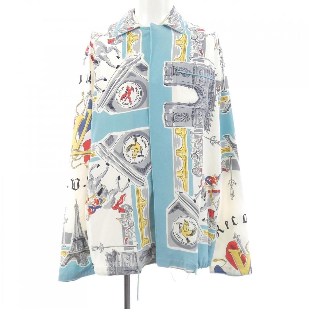 ルイヴィトン LOUIS VUITTON フーデッドパジャマシャツ HHS85WORI プルオーバー【中古】