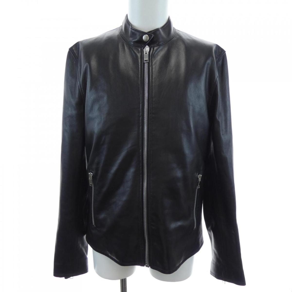 サンローラン SAINT LAURENT 362239 Y5YA1 レザーライダースジャケット【中古】